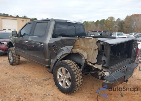 2016 Ford F-150 Platinum from USA, damaged, VIN 1FTEW1EG7GFA75432